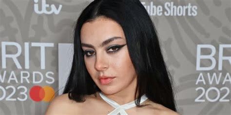 charli nudes|Charli XCX Wows in Sheer Halter Dress 